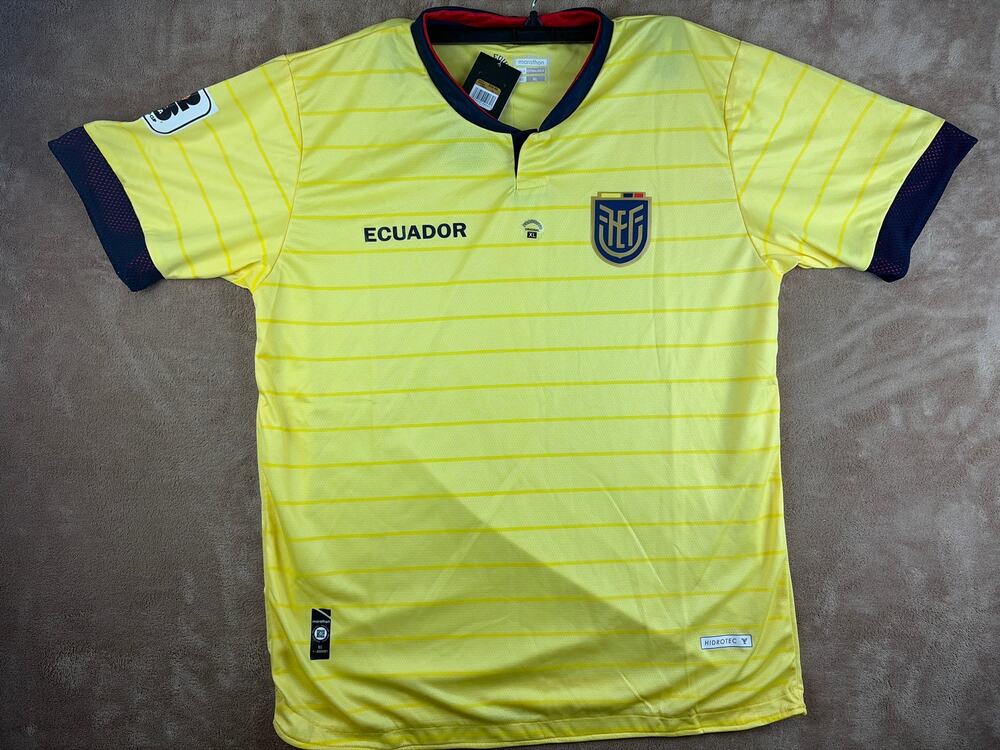 Marathon Ecuador National Team 2023 World Cup Qualifiers Soccer Jersey Size XL